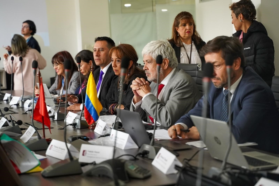 Segunda Sesión Económica Colombo-Suiza celebrada en Bogotá. 