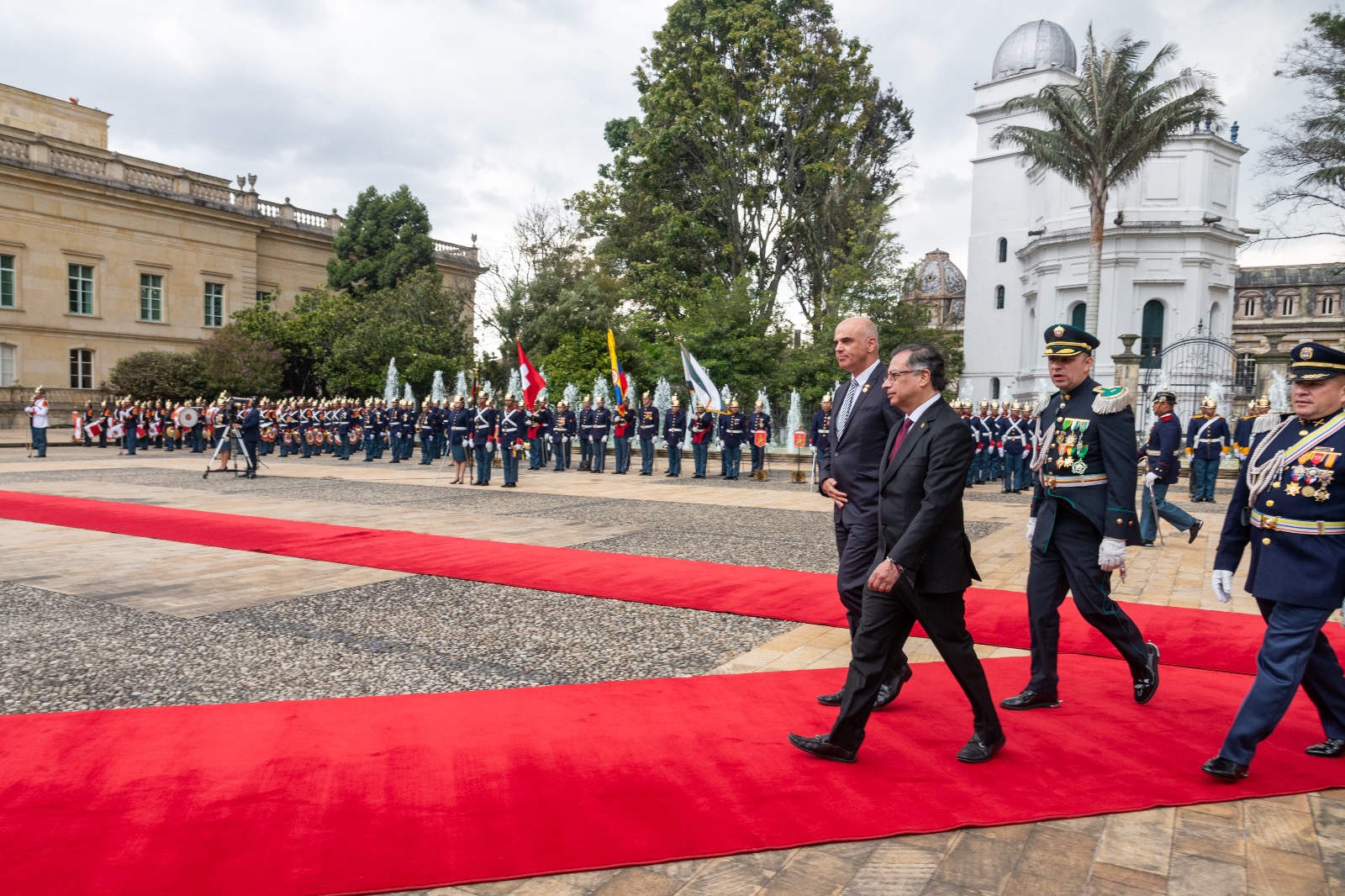 Comunicado conjunto en el marco de la visita oficial del jefe de Estado de la Confederación Suiza a Colombia y su reunión con el presidente Gustavo Petro