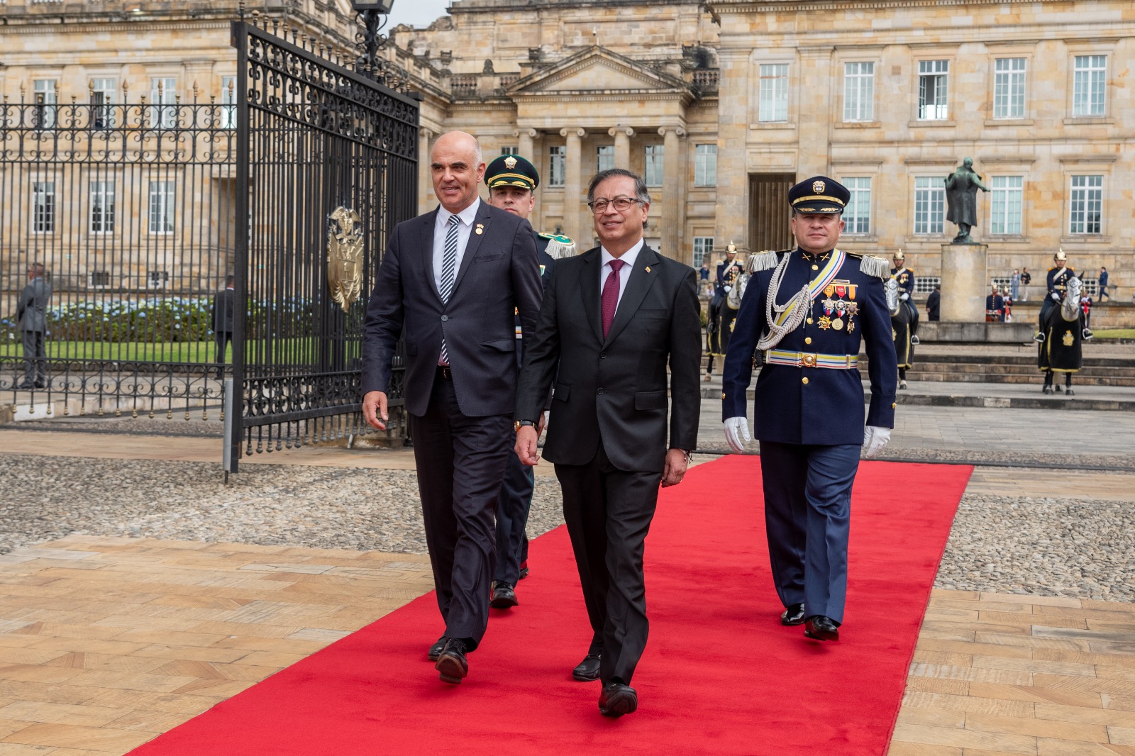 Comunicado conjunto en el marco de la visita oficial del jefe de Estado de la Confederación Suiza a Colombia y su reunión con el presidente Gustavo Petro