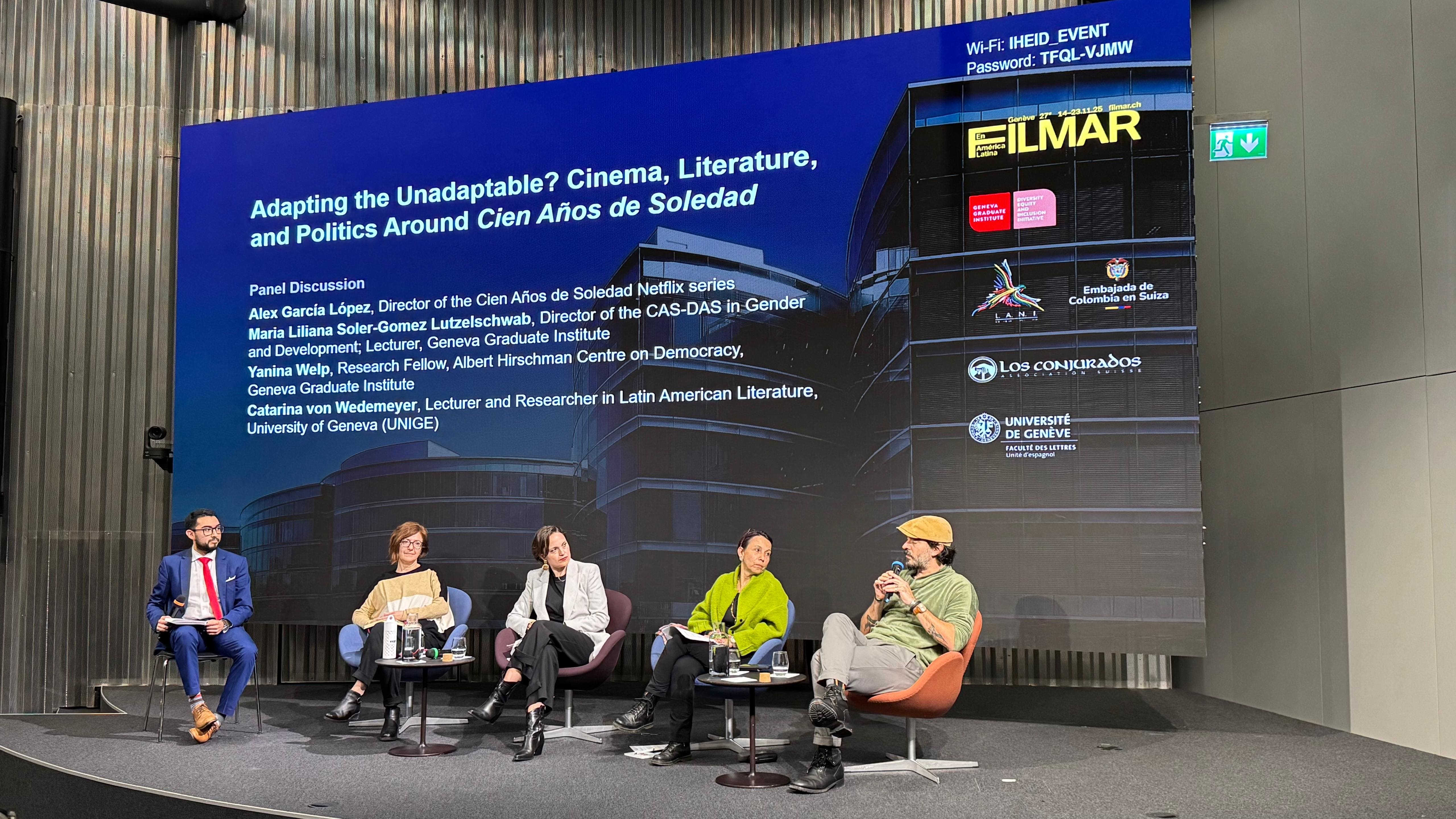 En el Festival FILMAR en América Latina se proyectó el primer capítulo de la serie adaptada de Cien años de soledad de Gabriel García Márquez