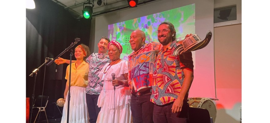 Embajada de Colombia en Suiza conmemora el patrimonio afrocolombiano con concierto de Nelda Piña y sus tambores