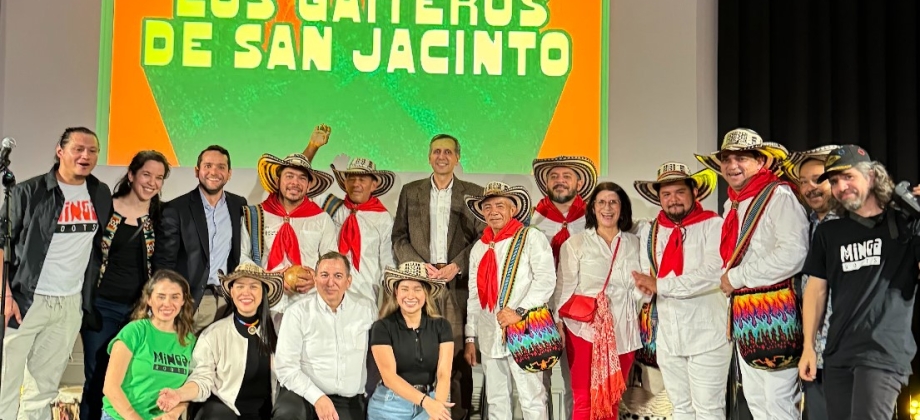 Los Gaiteros de San Jacinto trajeron el legado de las gaitas y los tambores a Berna 