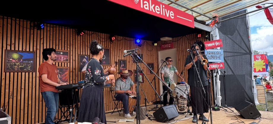 El León Pardo Sexteto representó a Colombia en el Festival Lakelive de Suiza