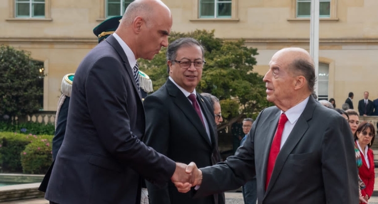 Comunicado conjunto en el marco de la visita oficial del jefe de Estado de la Confederación Suiza a Colombia y su reunión con el presidente Gustavo Petro