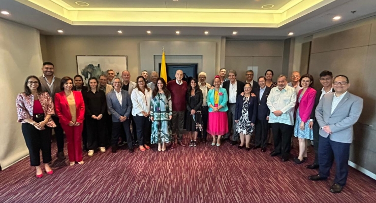 Ministro de Relaciones Exteriores Álvaro Leyva Durán lideró encuentro estratégico con embajadores de Colombia en Europa
